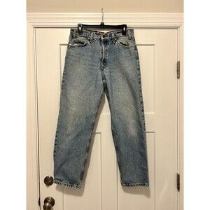 Vintage 1997 Levis 550 Relaxed Fit Orange Tab Made In USA Jeans Mens 34 X 30